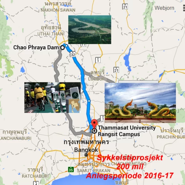 Sykkelstiprosjekt fra Rangsit til Chai Nat-thainyttmontasje-707486.webp